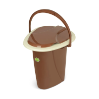 Купить Ведро-туалет "Адис" 16 л (терракотовый) (1/6) "Мартика" с406тер