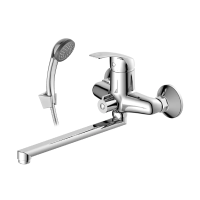 Купить Смеситель для ванн DR71043 поворотн. излив 300 мм (1/12) "DECOROOM"