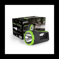 Купить Фонарь-прожектор светодиодн. аккум. GFL702 17W 900 лм диммир. (1/12) "GAUSS"