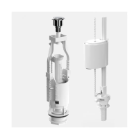 Купить Арматура водосливная "EKO 11" 1 кнопка, нижний подвод (1/18) "BERGES"