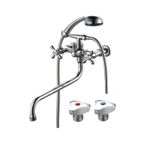 Купить Смеситель для ванн псм-165-к/80 длинный излив (1/10) "Профсан"