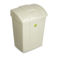 Купить Контейнер для мусора 19 л "Форте" (слоновая кость) (1/6) "Мартика" с342слк