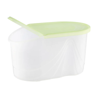 Купить Емкость для сыпучих продуктов "WAVE" 1 л пласт. (1/30) "BEROSSI"