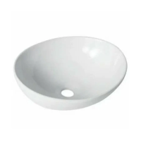 Купить Раковина накладная GT304 фаянсовая 41*33*14,5 см, белая (1) "GAPPO"