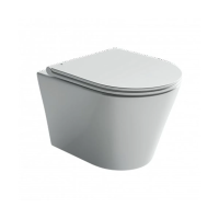Купить Унитаз подвесной "RIMLESS" белый "CERAMICA NOVA" CN3011