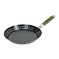 Купить Решетка-гриль для морепродуктов и овощей круглая 30*30*3 см антипригарн. (1/12) "BOYSCOUT" 61261