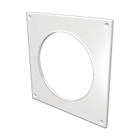 Купить Накладка торцевая 150 х 150 мм для канала D100 пластик (1/250) "Эра" 10нкп