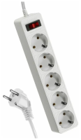 Купить Сетевой фильтр Космос 1,8м 5гнезд 10А 2200Вт