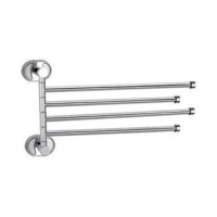 Купить Полотенцедержатель поворотный четверной F1914, хром (1/20/40) "FRAP"
