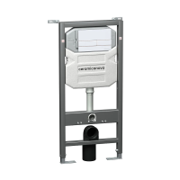 Купить Инсталляция рамная для подвесного унитаза "ENVISION" с кнопкой FLAT (белый) "CERAMICA NOVA" CN1002W