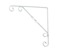 Купить Кронштейн декоративный 150х150 белый СИБРТЕХ 94050