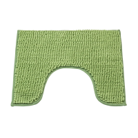 Купить Коврик для туалета "MERCI" 45*45 см, полиэстер (зеленый) (1/12/36) "SWENSA" ATM-2100GRN-T