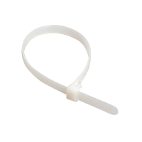 Купить Хомуты нейлон 4,8 х 300 мм (набор 100 шт.) белые (1/10/100) "IEK"