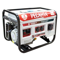 Купить Генератор бензиновый бг-9500 р 7,5 квт (1) "Ресанта"