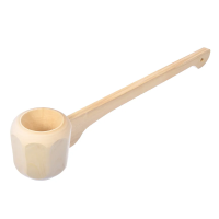 Купить Ковш-черпак для бани и сауны 250 мл граненый, липа (1/10) "Банные штучки" 30041