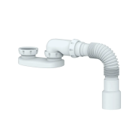 Купить Сифон для душевого поддона с гибким соединением D 40 мм (1/60) "UNICORN" G12