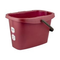 Купить Ведро "STEP" 13 л прямоугольное (бордо) (1/14) "SPIN&CLEAN" SV5007бр