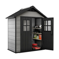 Купить Хозблок пласт. "OAKLAND 754" 210*114*253 см (серый) "KETER"