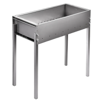 Купить Мангал стационарный "Титан" 700*320*760 мм (1) "BOYSCOUT" 61241