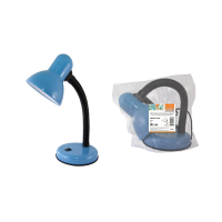 Купить Лампа настольная 40вт, E27, синяя (1/24) народная SQ0337-0120