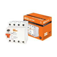 Купить Устройство защитного отключения узо вд1-63 4р 80а 100ма (1/3/30) TDM SQ0203-0045