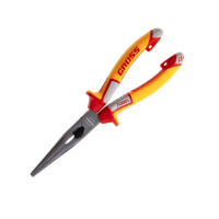 Купить Длинногубцы прямые 205 мм диэлектрич. трехкомп. рукоятки (1/30) "GROSS"