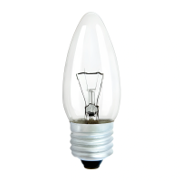 Купить Лампа накаливания Навигатор Свеча Е27 40Вт 230В прозрачная
