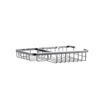 Купить Полка для ванной с мыльницей, F337 хром, решетка (комплект 2 шт.) (1/20) "FRAP"