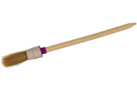 Купить Кисть Круглая KRAFOR №2 нат. щетина дер. ручка 20мм 001-0020  