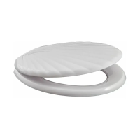 Купить Сиденье для унитаза "Люкс" белое (1/13) "ORIO" кр3-1