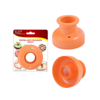 Купить Форма для пончиков "Круг" D=8,5 см пласт. (1/6/48) "Мультидом" VL8-81