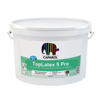 Краска интерьерная "TOPLATEX 5 PRO" база 3 (бесцветная) 9,4 л (1) "CAPAROL"
