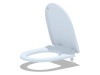 Купить Сиденье д/унитаза АНИ WS0320 с креплением микролифт