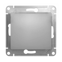 Купить Переключатель перекрестный "GLOSSA" 1 кл. (механизм) 10а, алюминий (1/20/160) "SCHNEIDER"