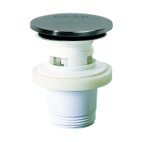 Купить Клапан донный "QUICK CLAC" пласт. 1 1/4" крышка нерж. D=65 мм с переливом (1/80) "WIRQUIN"