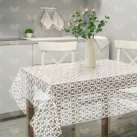 Купить Клеенка пвх "Муза" 132 см  рулон 22 м (1) витраж 7096-023-WHITE