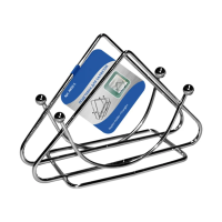 Купить Салфетница треугольник, хром. (1/6/192) "Мультидом" AN52-1