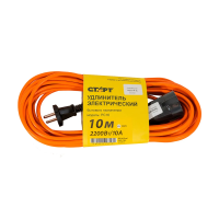 Купить Удлинитель S 1х10/рс16  10 м 2*0,75 мм (1/20) "Старт"