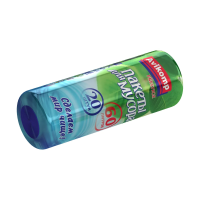 Купить Пакеты для мусора "PRESTIGE"  60 л, рулон 20 шт. (синие) 11 мкм (1/30) "AVIKOMP"