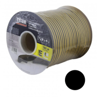 Уплотнитель E 9 X 4 мм черный бухта 150 м (1/2) 