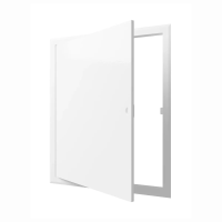 Купить Люк-дверца ревизионная 560 х 660 мм фланцем,ручкой,магнит. замками, метал. (1/6) "EVECS" лт5060мп