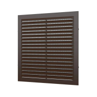 Купить Решетка вентиляц. с сеткой 285 х 285 мм (коричн.) (1/70) "Эра" 2828с кор