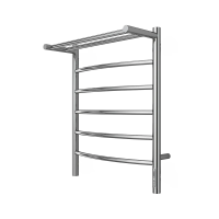 Купить Полотенцесушитель электрич. "Классик" п6 500*650 с перекладиной (хром) (1) "TERMINUS"