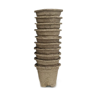 Купить Горшки торфяные с улучшенным дном 80*80 мм упак. 10 шт. (1/100)