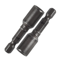 Купить Биты с торцевыми головками 6 х 45 мм (набор 2 шт.) (1/12/144) "Кедр" 150-001