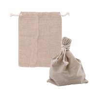 Купить Мешок для хранения продуктов с завязками 30*35 см (лен) (1/12/240) "Мультидом" VL4-13