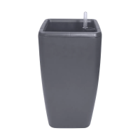 Купить Горшок для цветов "MUNCHEN" C автополивом 20 л (вулкан. серый) (1/6) "INGREEN" IG622511026