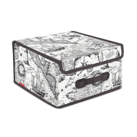 Купить Короб для хранения "EXPEDITION" 28*30*16 см с крышкой (1/24) "VALIANT" EX-BOX-LS