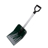 Купить Лопата автомобильная поликарбонат 345 х 260 мм (1/6) с черенком, ручкой  "Альтернатива" м3496