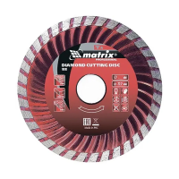 Купить Круг отрезной алмазный "PROFESSIONAL TURBO" 230 х 22,2 мм (сухая резка) (1/5/25) "MATRIX"